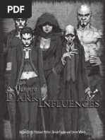 Vampire Dark Influences Rulebook