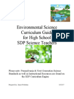 Environmental Science HS Curriculum Guide