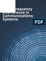 Radio Frequency Interference in Communication Systems