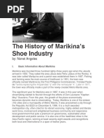 The History of Marikina