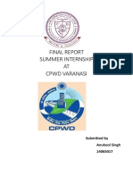 Final Report CPWD