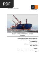 MV Seapace - Final Safety Investigation Report Annexes (Rocking Test)