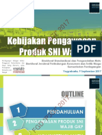 Kebijakan Pengawasan Produk SNI Wajib