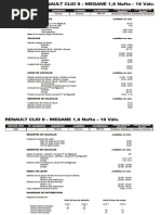 RENAULT CLIO II - MEGANE 1,6 Nafta - 16 Valv PDF