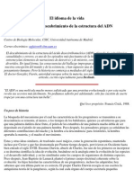 50 Anos Del Descubrimiento de La Estructura Del ADN-1