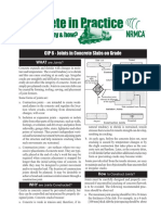 CIP 6 - Joints in Concrete Slabs On Grade