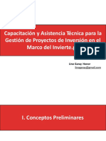 Gestion de Proyectos de Inversión Invierte - Pe