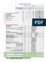 Design of SEPTIC TANK: Water Supply Demand