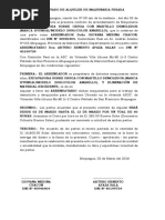 Contrato Privado de Alquiler de Maquinaria Pesada