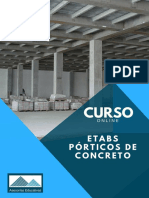 CURSO ETABS Pórticos de Concreto