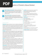 Delayed Identification of Pediatric Abuse-Related Fractures: What'S Known On This Subject