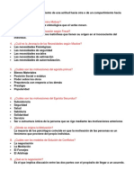 Cuestionario de Motivación y Solución de Conflictos