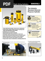 Single Acting Hydraulic Cylinder