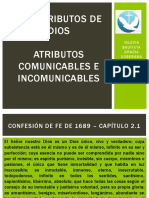 Los Atributos de Dios Atributos Comunicables e Incomunicables