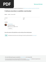 Cultura Escolar y Cambio Curricular PDF