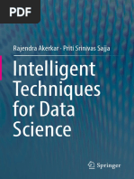 Intelligent Techniques For Data Science