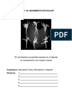 Taller El Movimiento Articular Grados 10