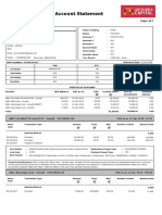 Account Statement: Page 1 of 3