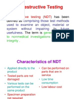 Non Destructive Testing