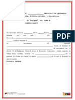 Acta de Reunion Del CSSL, para Ser Escrito en El Libro de Actas