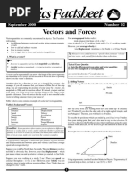 02 Vectors and Forces PDF