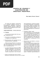 Terapia de Liquidos y Electrolitos en Anestesia Pediatrica