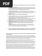 Examen Sensibilizacion