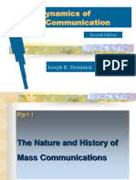 The Dynamics of Mass Communication: Joseph R. Dominick