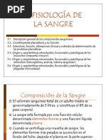 Fisiología de La Sangre