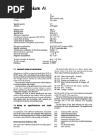 Aluminium AI: Physical Properties