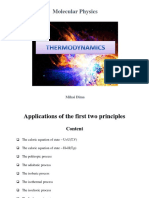 MP Thermodynamics 4 Applications of The First Two Principles