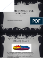 SEGMENTACION DEL MERCADO Paula Andrea Delgado