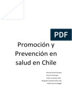 Promoción y Prevención en Salud en Chile