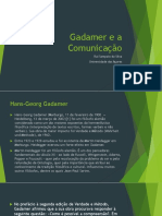 Gadamer e A Comunicação