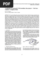 Ventilation On Demand (VOD) Auxiliary Fan Project - Vale Inco Limited, Creighton Mine