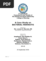 A Case Study On: Bacterial Meningitis