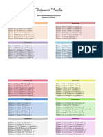 Cronograma Devocionales 12 Pasos