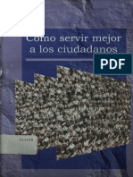 Como Servir Mejor A Los Cuidadanos PDF