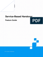 ZTE UMTS Service-Based Handover Feature Guide