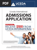 UCEDA Admissions Application