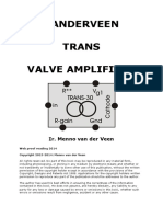 Vanderveen Trans Valve Amplifiers