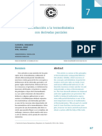 Termodinamica Con Derivadas Parciales 2018