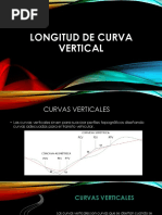 Longitud de Curva Vertical