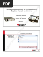 Megger - Respuesta Dieléctrica en El Dominio de Frecuencia