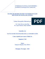 Matriz de Rigidez Diafragma Rigido PDF