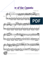 Dance of The Cygnets Piano PDF