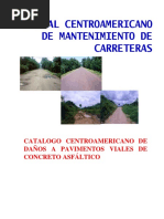 Catalogo Centroamericano de Daños A Pavimentos