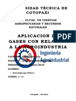 Gases en La Agroindustria