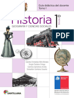 Historia - Geografía y Ciencias Sociales 1º Medio - Guía Didáctica Del Docente Tomo 1