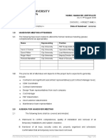 Works Handover Certificate v3 050809